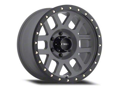 Method Race Wheels MR309 Grid Titanium 6-Lug Wheel; 18x9; 0mm Offset (17-24 Titan)