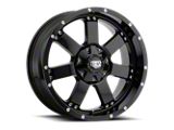 REV Wheels Off Road 885 Series Gloss Black 6-Lug Wheel; 17x9; -12mm Offset (23-26 Canyon)