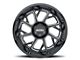 Ultra Wheels Patriot Gloss Black Milled 6-Lug Wheel; 18x9; 1mm Offset (22-24 Bronco Raptor)