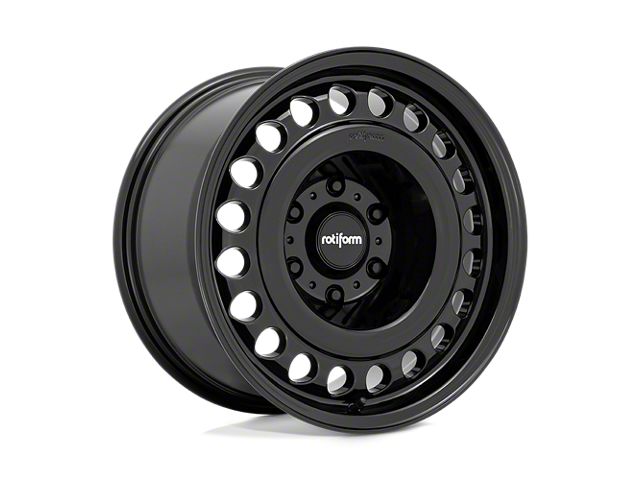 Rotiform R191 STL Gloss Black 6-Lug Wheel; 18x9; 18mm Offset (04-15 Titan)