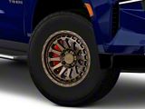 Black Rhino Raid Matte Bronze 6-Lug Wheel; 17x8.5; 0mm Offset (21-26 Tahoe)