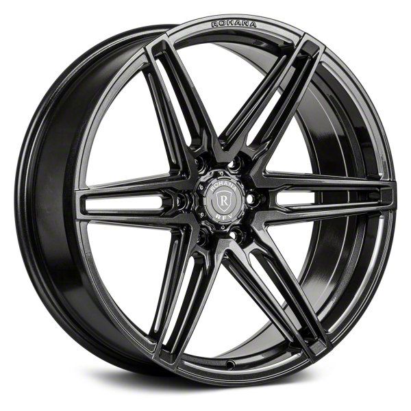 Rohana Wheels Titan XD RFV1 Gloss Graphite 6-Lug Wheel; 22x9.5; 22mm ...