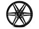 Rohana Wheels RFV1 Matte Black 6-Lug Wheel; 20x9.5; 18mm Offset (03-09 4Runner)