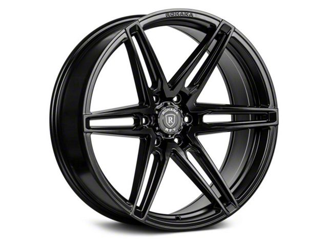 Rohana Wheels RFV1 Matte Black 6-Lug Wheel; 22x9.5; 0mm Offset (04-15 Titan)