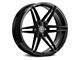Rohana Wheels RFV1 Matte Black 6-Lug Wheel; 22x9.5; 0mm Offset (22-24 Tundra)