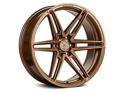 Rohana Wheels RFV1 Matte Bronze 6-Lug Wheel; 20x9.5; 18mm Offset (16-24 Titan XD)