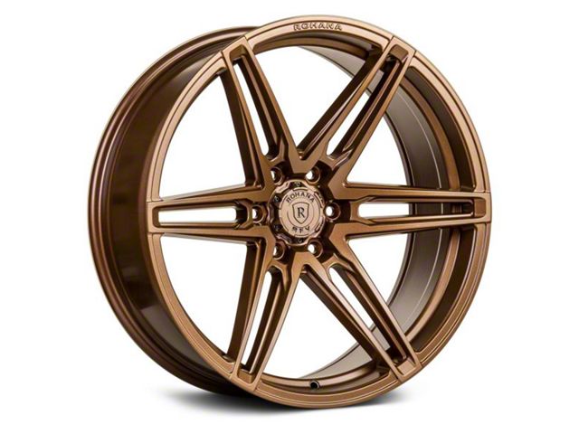 Rohana Wheels RFV1 Matte Bronze 6-Lug Wheel; 22x9.5; 0mm Offset (04-15 Titan)