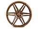 Rohana Wheels RFV1 Matte Bronze 6-Lug Wheel; 22x9.5; 22mm Offset (10-24 4Runner)