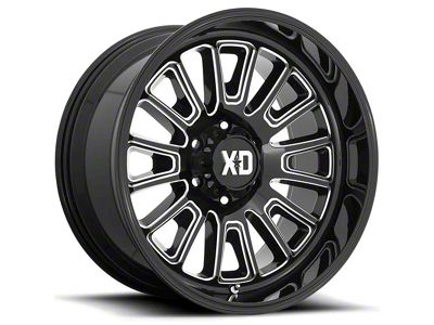 XD Rover Gloss Black Milled 6-Lug Wheel; 22x10; -18mm Offset (04-15 Titan)