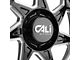 Cali Off-Road Sevenfold Gloss Black Milled 6-Lug Wheel; 20x10; -25mm Offset (17-24 Titan)