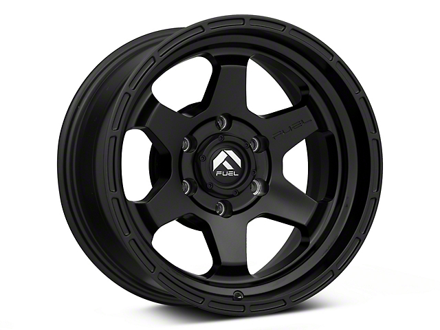 Fuel Wheels Shok Matte Black 6-Lug Wheel; 18x9; 1mm Offset (16-23 Titan XD)