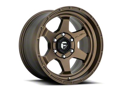 Fuel Wheels Shok Matte Bronze 6-Lug Wheel; 18x9; -12mm Offset (17-24 Titan)