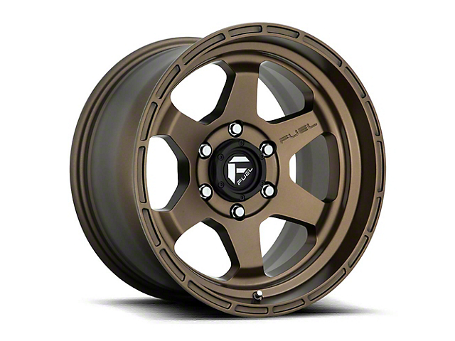 Fuel Wheels Shok Matte Bronze 6-Lug Wheel; 18x9; 1mm Offset (16-23 Titan XD)