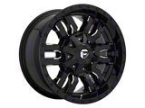 Fuel Wheels Sledge Gloss Black Milled 6-Lug Wheel; 20x9; 1mm Offset (16-23 Titan XD)