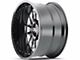 Cali Off-Road Summit Gloss Black Milled 6-Lug Wheel; 20x9; 0mm Offset (17-24 Titan)