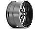 Cali Off-Road Summit Gloss Black Milled 6-Lug Wheel; 20x10; -25mm Offset (17-24 Titan)