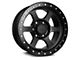 Falcon Wheels T1 Series Full Matte Black 6-Lug Wheel; 18x9; 0mm Offset (17-24 Titan)