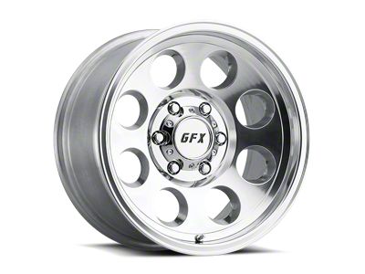 G-FX TR-16 Polished 6-Lug Wheel; 18x9; 12mm Offset (2024 Tacoma)
