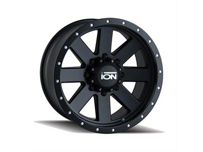 ION Wheels TYPE 134 Matte Black Beadlock 6-Lug Wheel; 17x8.5; -6mm Offset (2024 Tacoma)