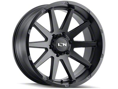 ION Wheels TYPE 143 Matte Black 6-Lug Wheel; 20x9; 0mm Offset (17-24 Titan)