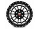 Mamba Offroad Wheels Type M22 Matte Black Machined 6-Lug Wheel; 20x9; 12mm Offset (16-24 Titan XD)