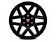 Mamba Offroad Wheels Type M23 Gloss Black Machined 6-Lug Wheel; 18x9; -12mm Offset (17-24 Titan)