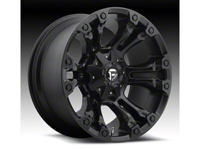 Fuel Wheels Vapor Matte Black 6-Lug Wheel; 18x9; 19mm Offset (17-24 Titan)