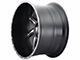 American Truxx Vortex Gloss Black Milled 6-Lug Wheel; 20x10; -24mm Offset (04-15 Titan)