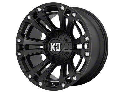 XD XD851 Satin Black 6-Lug Wheel; 20x10; -18mm Offset (04-15 Titan)