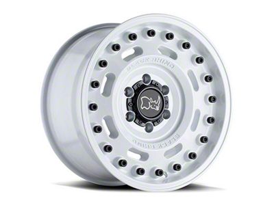 Black Rhino Axle Gloss White 6-Lug Wheel; 17x9.5; 6mm Offset (2024 Tacoma)