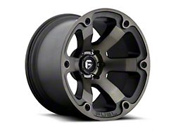 Fuel Wheels Beast Matte Black with Double Dark Tint 6-Lug Wheel; 20x9; 19mm Offset (19-22 Sierra 1500)