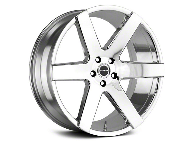 Strada Coda Chrome 6-Lug Wheel; 20x8.5; 30mm Offset (15-20 Tahoe)