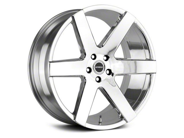 Strada Coda Chrome 6-Lug Wheel; 20x8.5; 30mm Offset (10-24 4Runner)