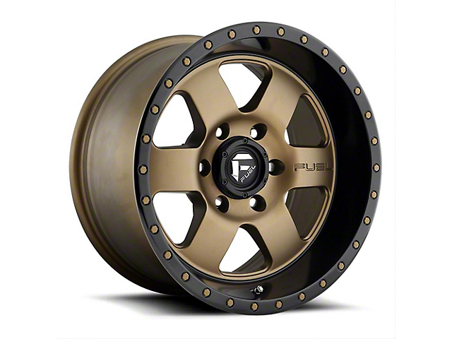Fuel Wheels Podium Matte Bronze 6-Lug Wheel; 20x9; 1mm Offset (07-14 Yukon)