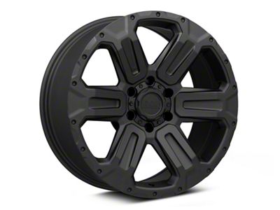 Black Rhino Wanaka Matte Black 6-Lug Wheel; 20x9; 40mm Offset (04-15 Titan)