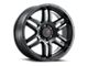 DX4 Wheels DYNO Flat Black 6-Lug Wheel; 18x8; 25mm Offset (16-23 Tacoma)