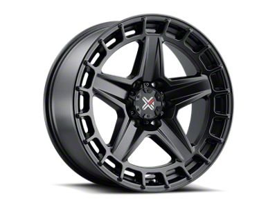 DX4 Wheels HAMMER Flat Black 6-Lug Wheel; 20x9; 10mm Offset (21-24 Bronco, Excluding Raptor)