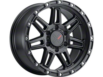 DX4 Wheels REBEL Flat Black 6-Lug Wheel; 18x9; 18mm Offset (21-24 Bronco, Excluding Raptor)