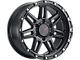 DX4 Wheels REBEL Flat Black 6-Lug Wheel; 18x9; 18mm Offset (05-15 Tacoma)