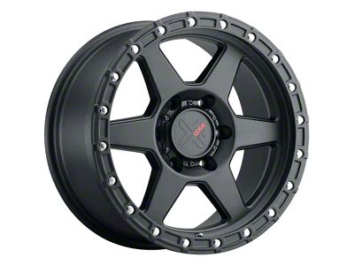 DX4 Wheels RECON Flat Black 6-Lug Wheel; 18x9; 1mm Offset (04-15 Titan)