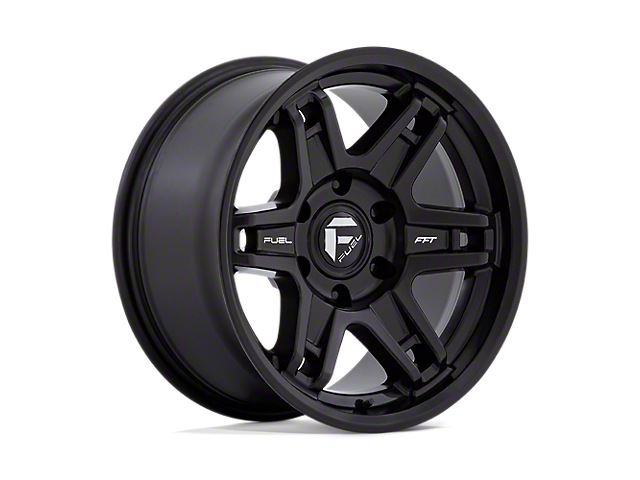 Fuel Wheels Slayer Matte Black 6-Lug Wheel; 18x8.5; 1mm Offset (10-23 4Runner)
