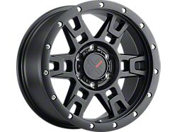 DX4 Wheels TERRAIN Flat Black 6-Lug Wheel; 18x9; -12mm Offset (2022 Tundra)