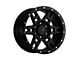 DX4 Wheels TERRAIN Flat Black 6-Lug Wheel; 17x8.5; 10mm Offset (10-24 4Runner)