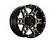 DX4 Wheels TERRAIN Matte Bronze with Black Ring 6-Lug Wheel; 17x8.5; 10mm Offset (10-24 4Runner)