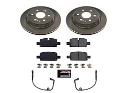 PowerStop OE Replacement 6-Lug Brake Rotor and Pad Kit; Rear (19-26 Silverado 1500)