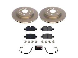 PowerStop Z17 Evolution Plus 6-Lug Brake Rotor and Pad Kit; Rear (19-26 Silverado 1500)