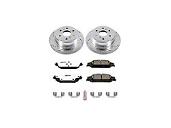 PowerStop Z36 Extreme Truck and Tow 6-Lug Brake Rotor and Pad Kit; Rear (14-18 Sierra 1500)
