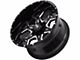 Hardrock Offroad Reckless Xposed Gloss Black Milled 6-Lug Wheel; 20x12; -44mm Offset (21-24 Bronco, Excluding Raptor)