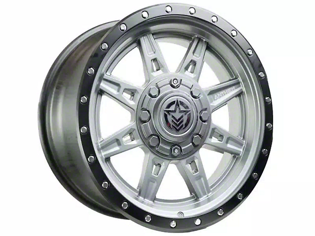 Anthem Off-Road Rogue Titanium Gray 6-Lug Wheel; 18x9; 18mm Offset (07-14 Tahoe)