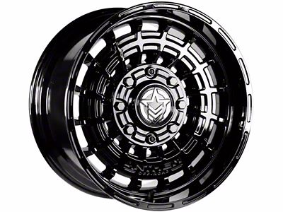 Anthem Off-Road Viper Gloss Black 6-Lug Wheel; 18x9; 0mm Offset (21-24 Bronco, Excluding Raptor)